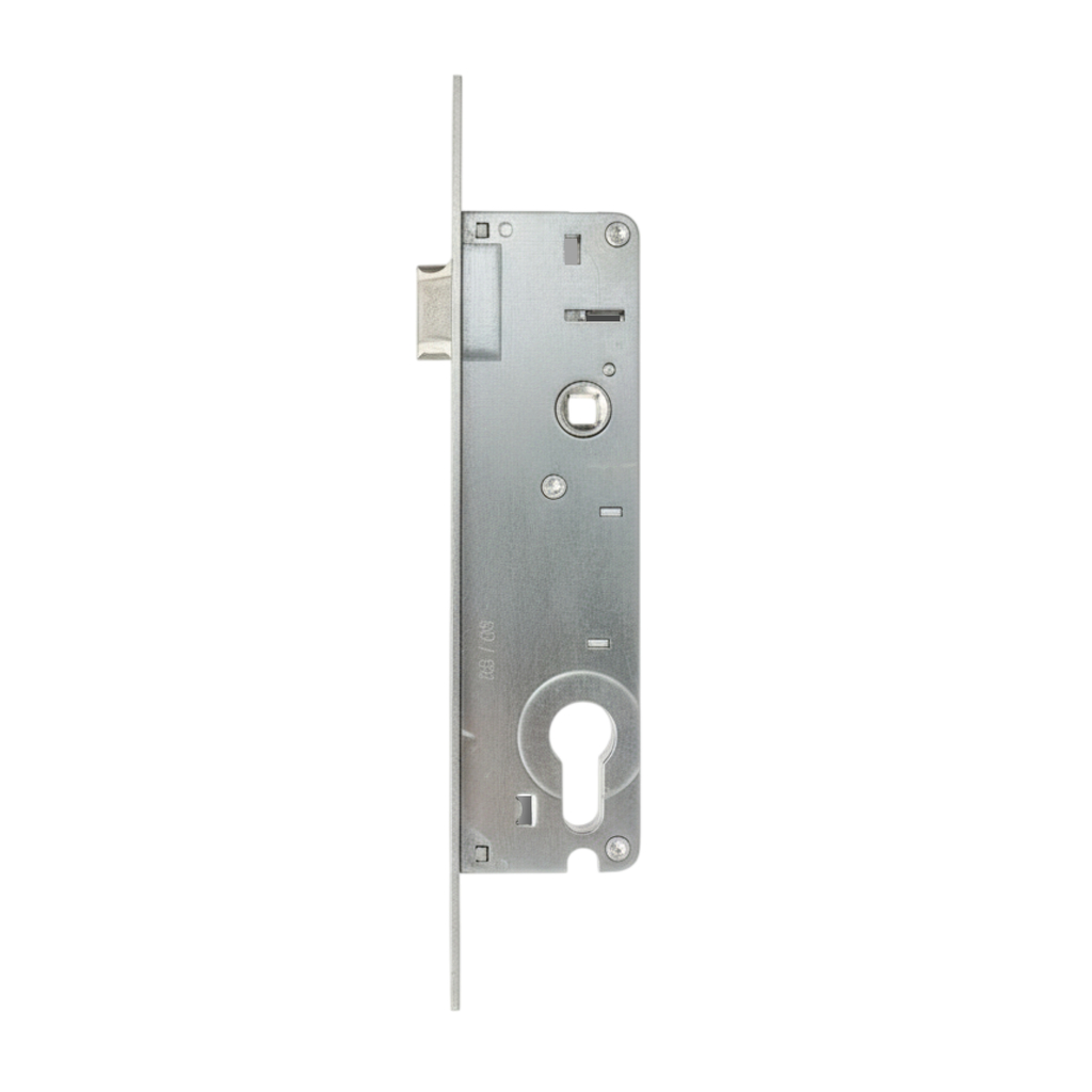 Замок REZE ALU 35/85/23 с защелкой и ригелем