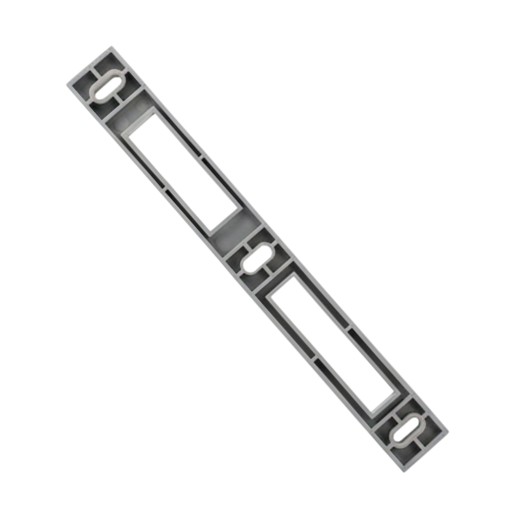 Подкладка под ответную планку для холодного алюм. профиля, RAL 9006 серый
