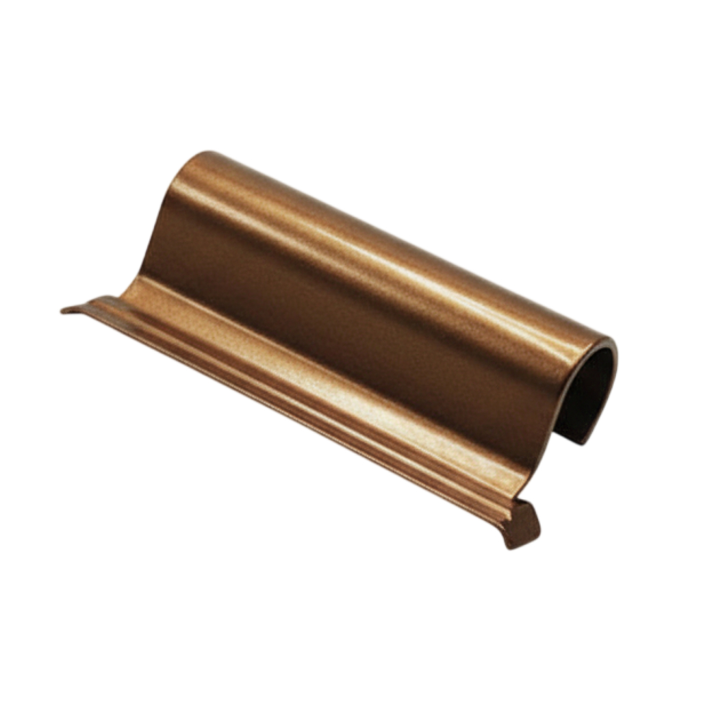 W R 05.5 Бронза декор. накладка верхней петли на створке