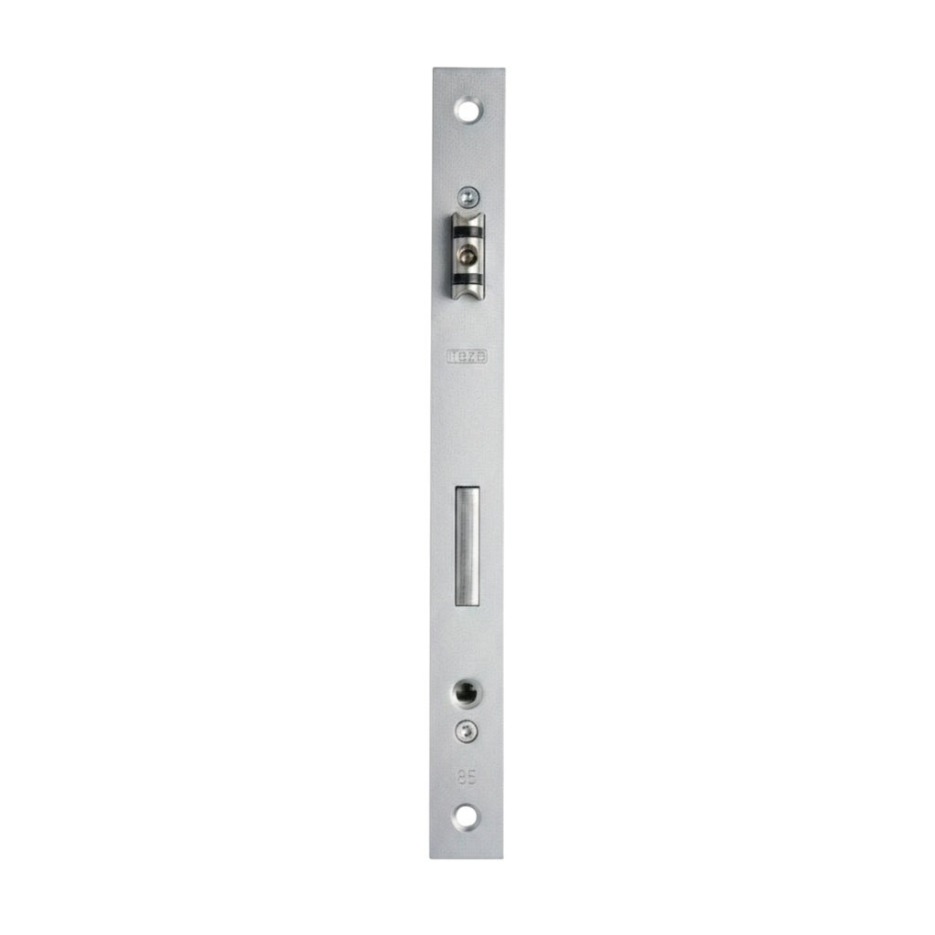 Замок REZE ALU 35/85/23 с роликом и ригелем